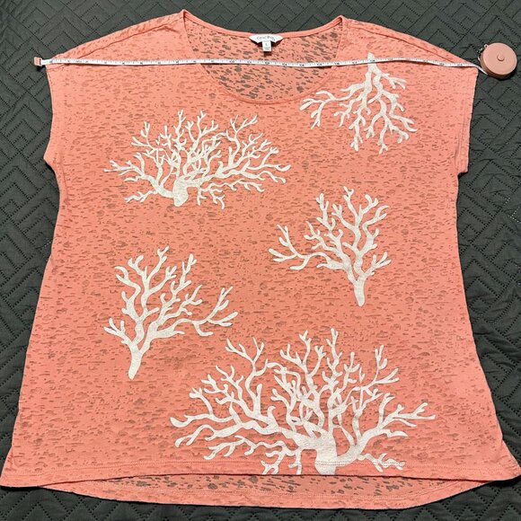 Coral Bay Coral Graphic Tee – Ocean Theme - Picture 11 of 16